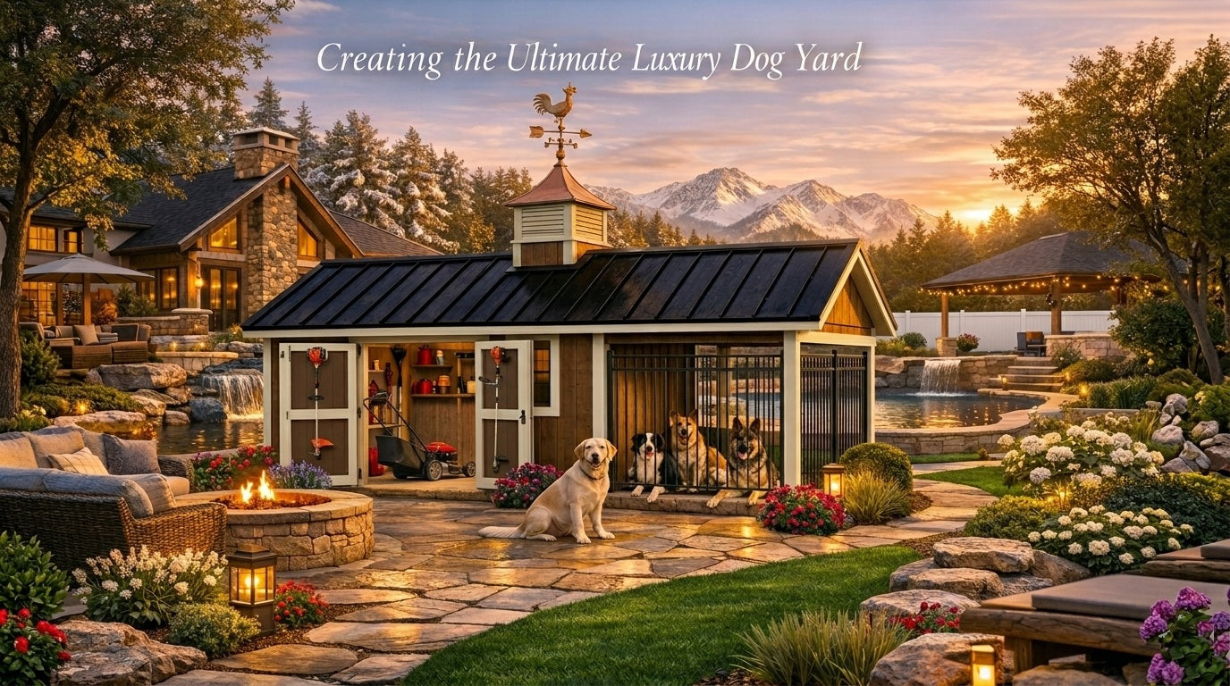 How to Create a Luxury Dog Yard Featuring an Executive Estate