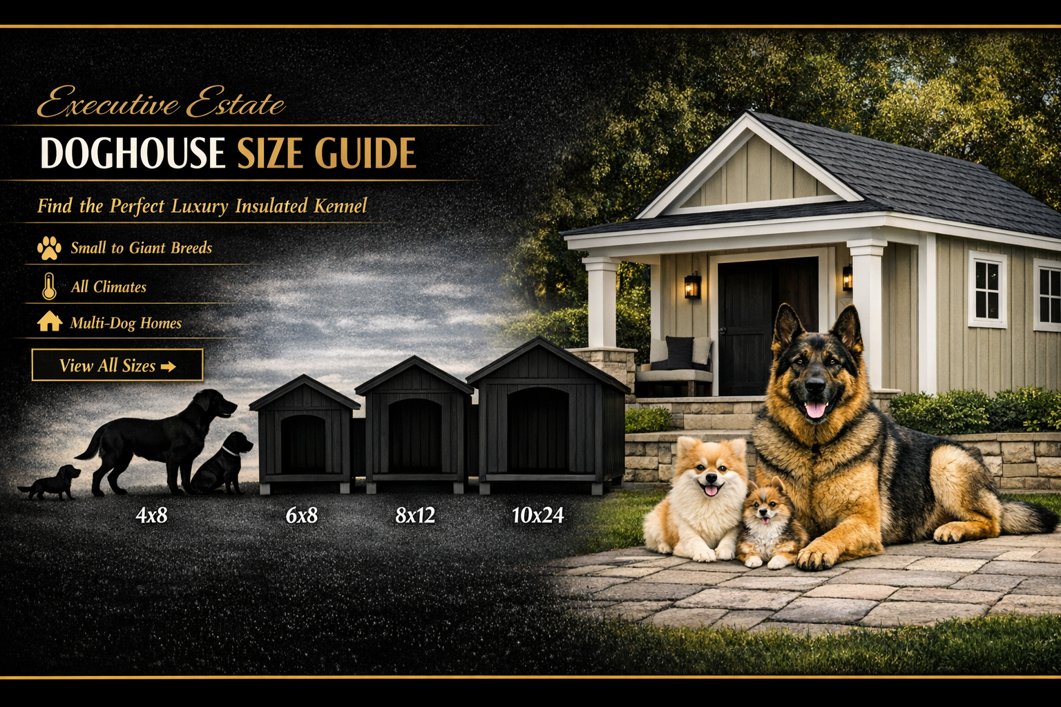 Size Guide: How to Choose the Right Executive Estate (4' × 8' to 10' × 24')