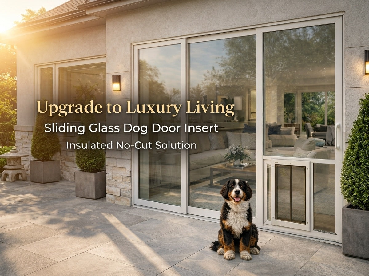 Plexidor Glass Insert Dog Door Image
