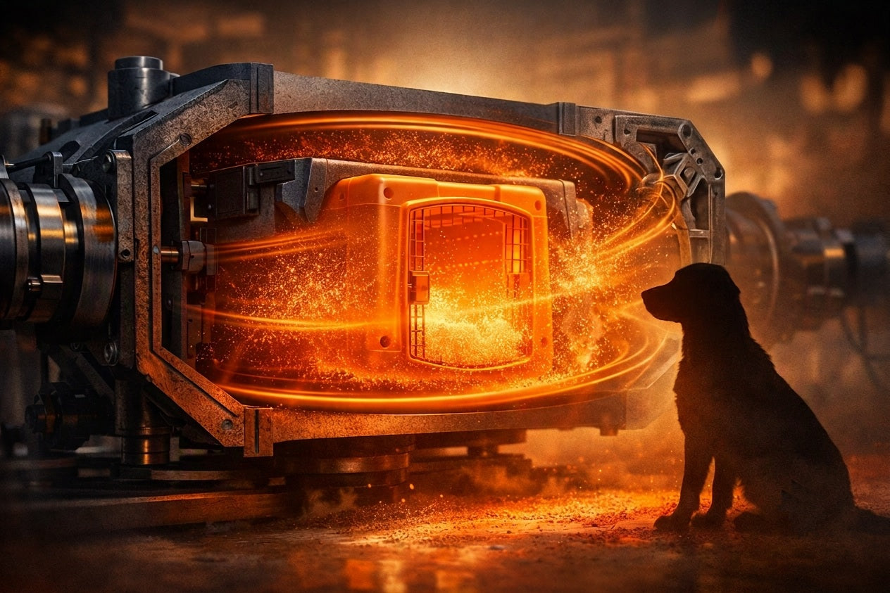 Why Rotomolded Dog Crates Are Changing Vehicle Safety Standards