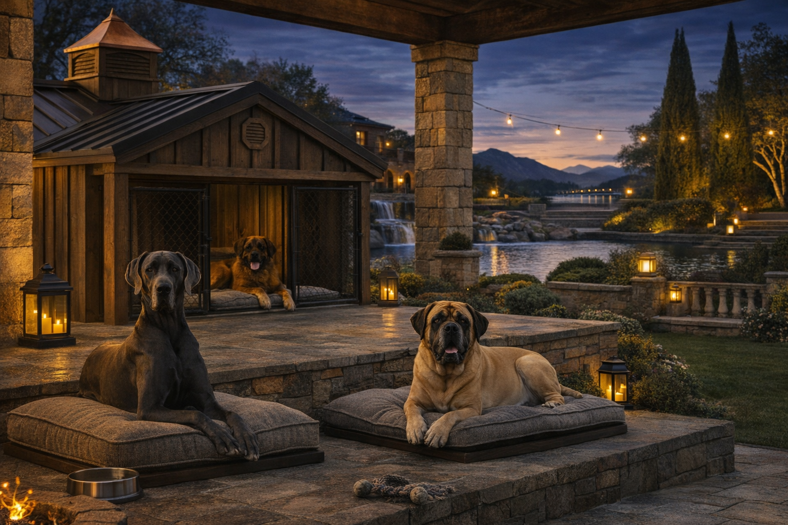 Giant Dog Luxury Doghouses & Kennels Collection