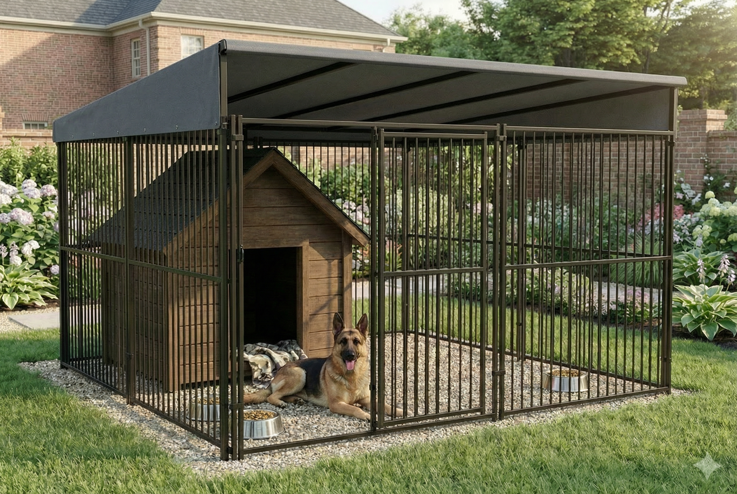 Outdoor Kennels and Runs