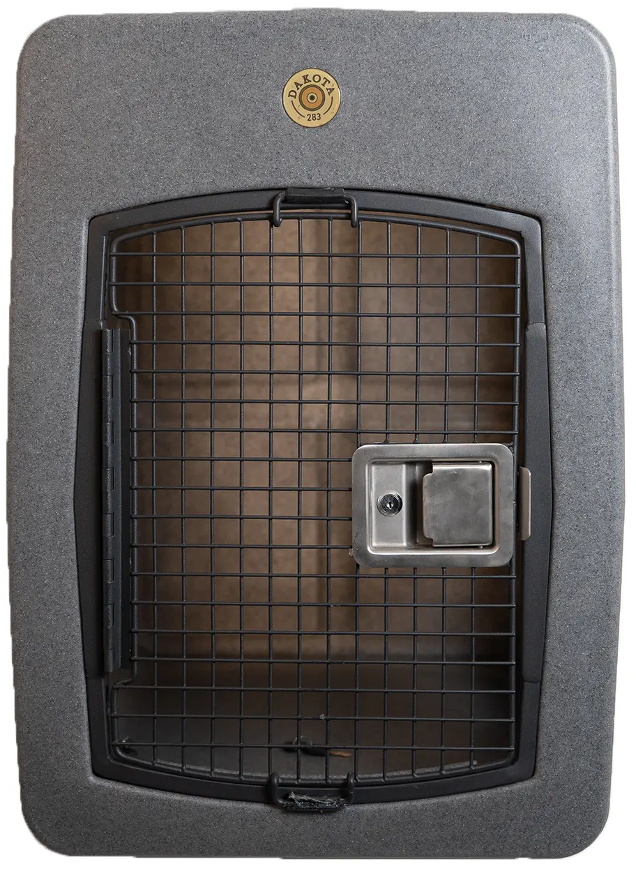 2D Side & Front Entry Dog Kennel | Space-Saving SUV Travel Crate