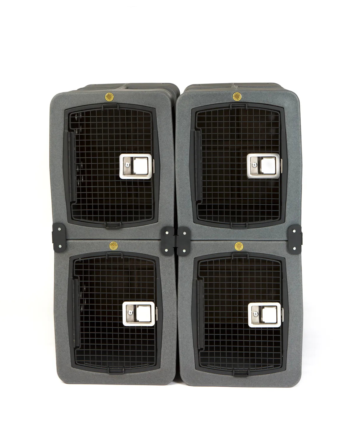Safe Vertical Dog Kennel Stacking System for Dakota G3 Crates