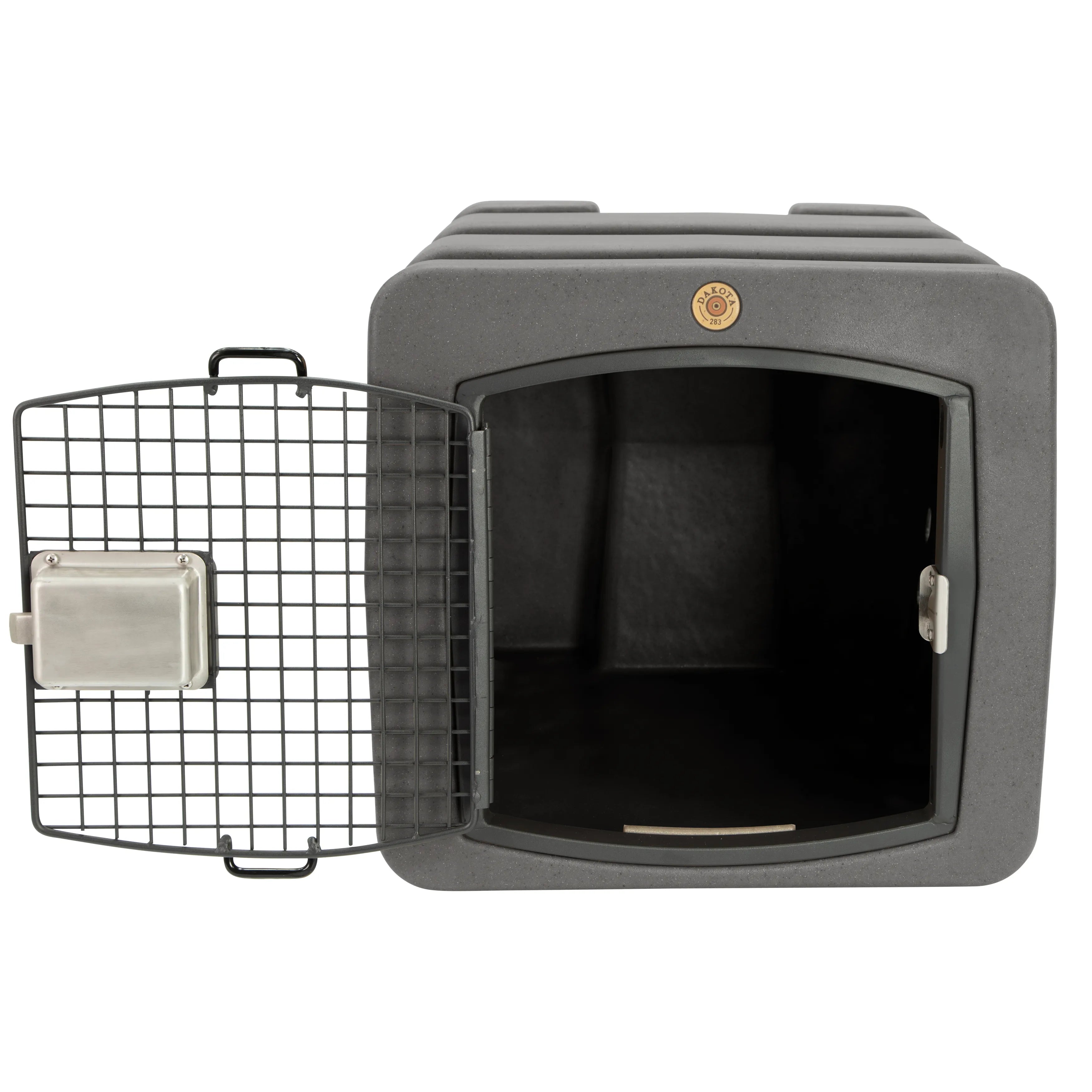 Low Clearance Dog Crate for SUVs | Impact‑Resistant Molded Travel Kennel