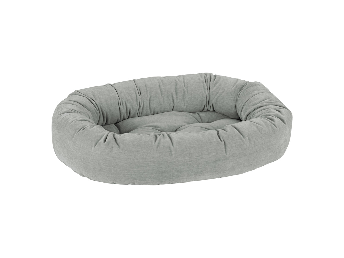 Luxury Donut Dog Bed - Luxurious Microvelvets & Shearling