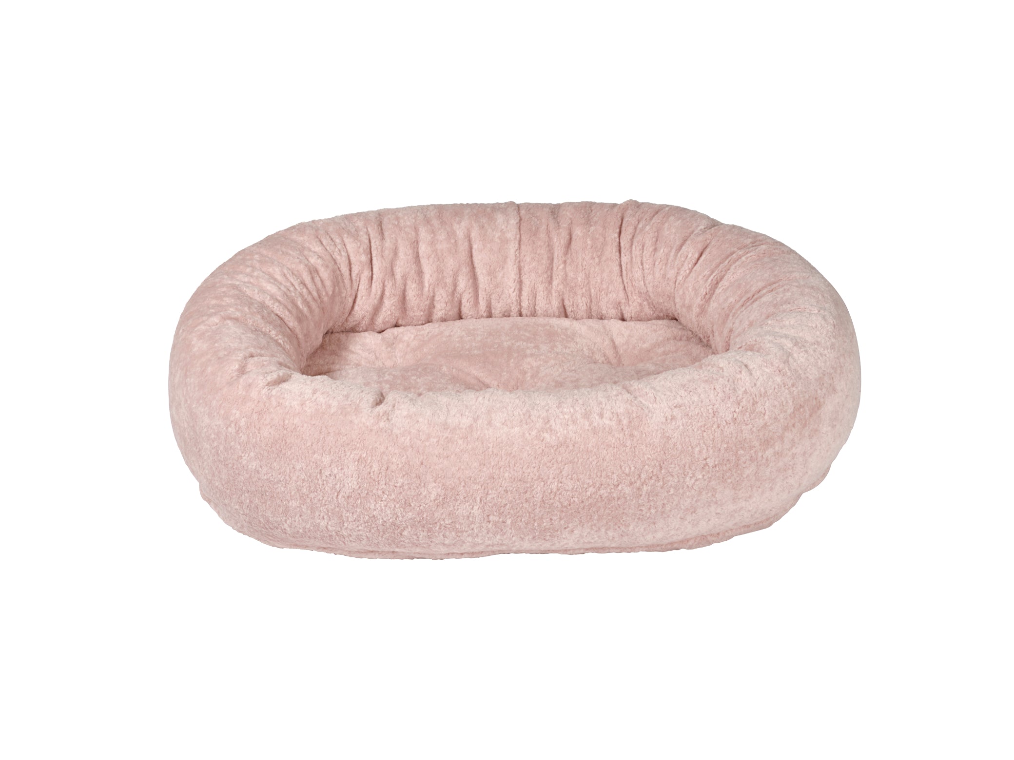 Luxury Donut Dog Bed - Luxurious Microvelvets & Shearling