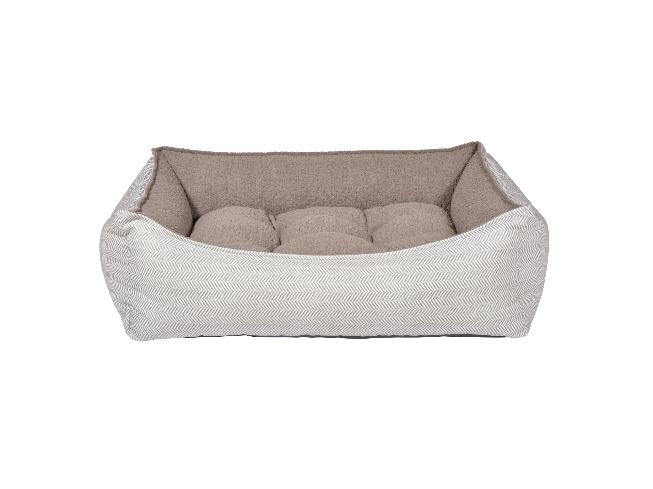 Scoop Bed – European‑Style Luxury Dog Bed with Pinched Edge Trim