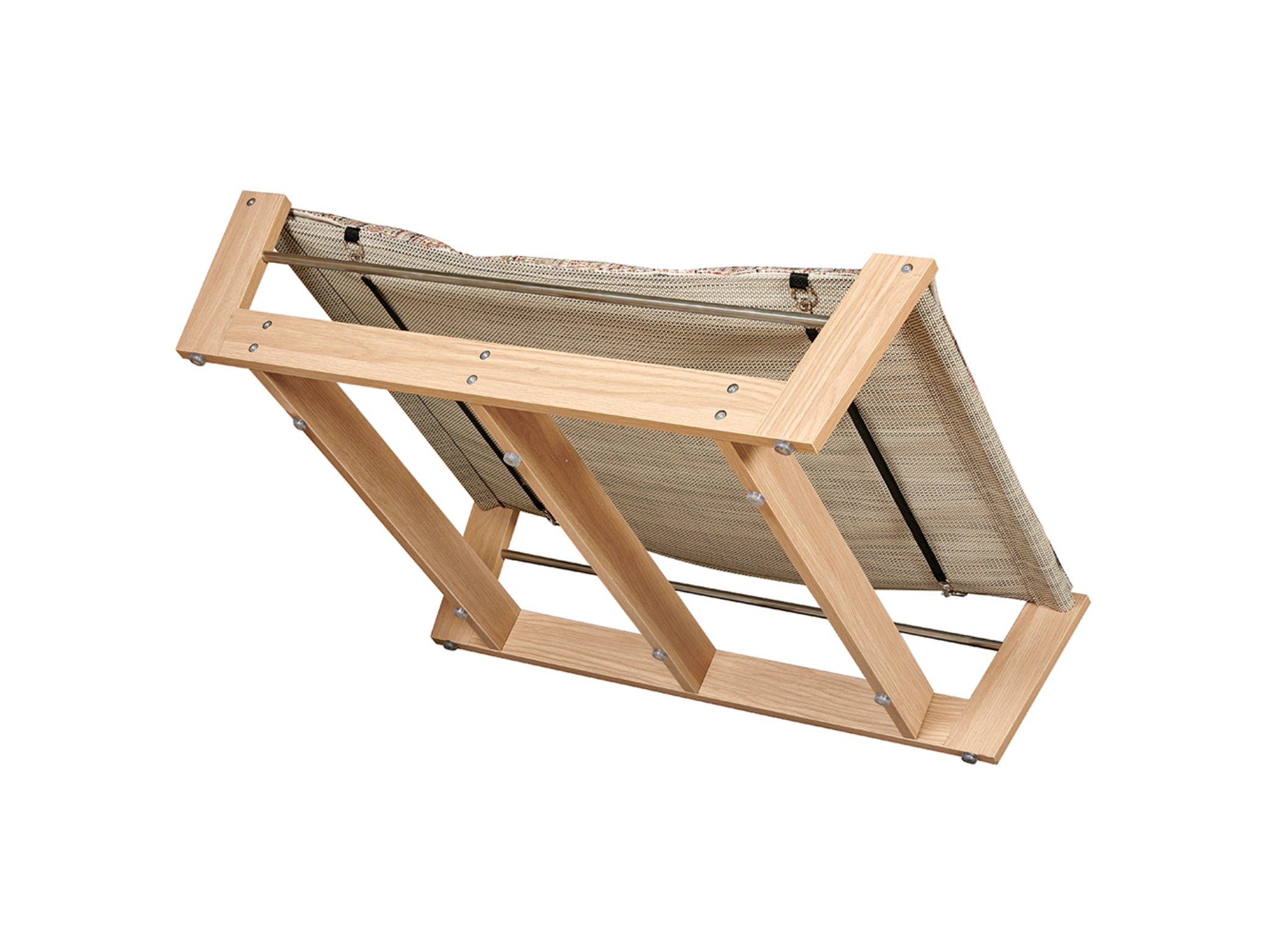 Yugen Pet Lounger — White Oak Raised Luxury Dog Bed