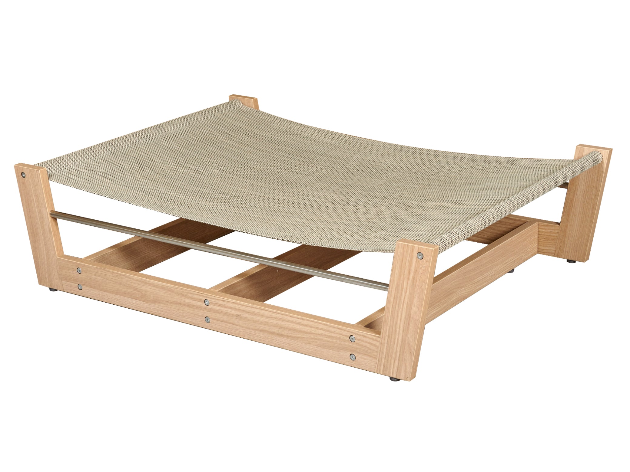 Yugen Pet Lounger — White Oak Raised Luxury Dog Bed