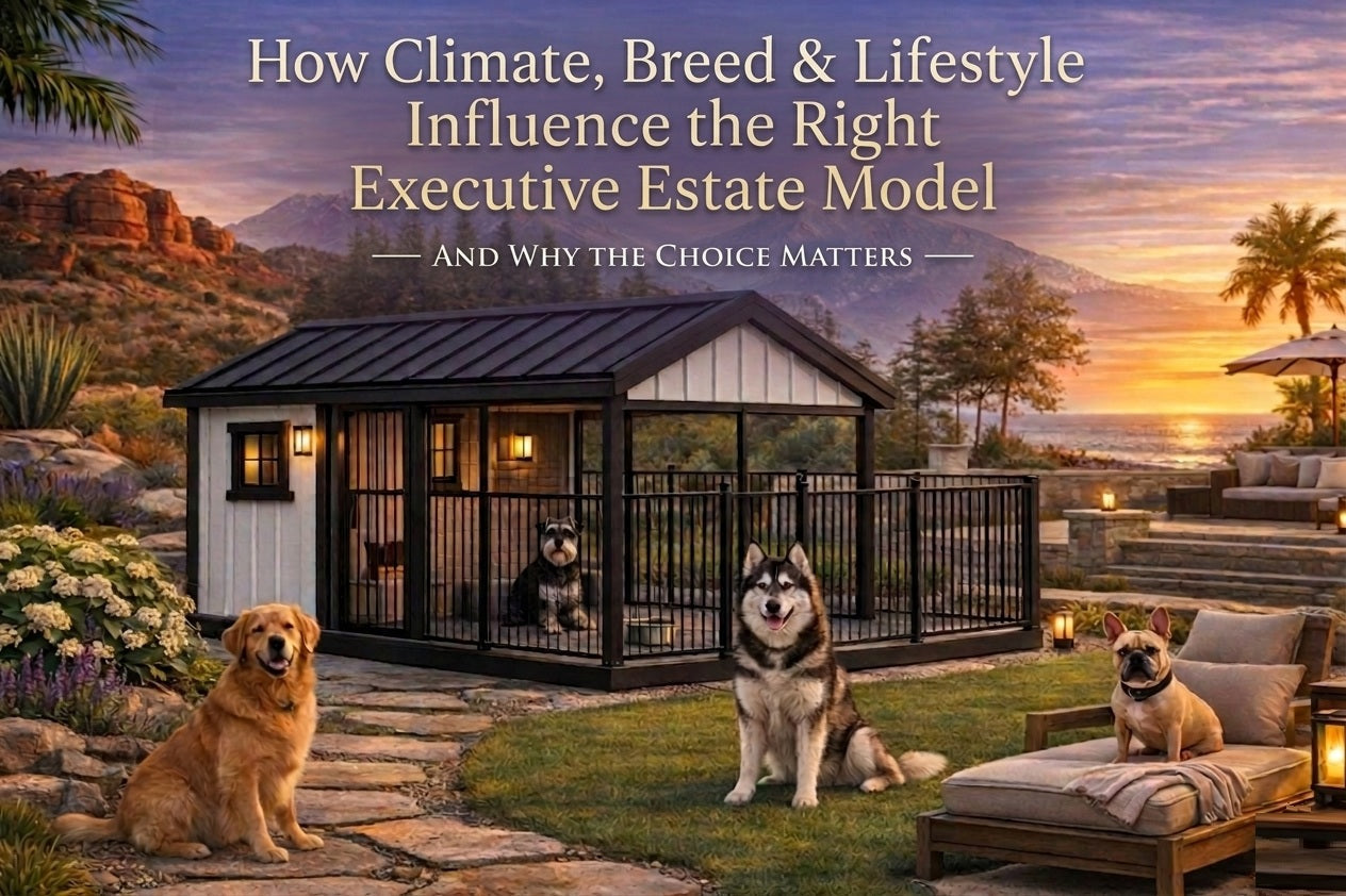 How Climate, Breed & Lifestyle Influence the Right Executive Estate Model