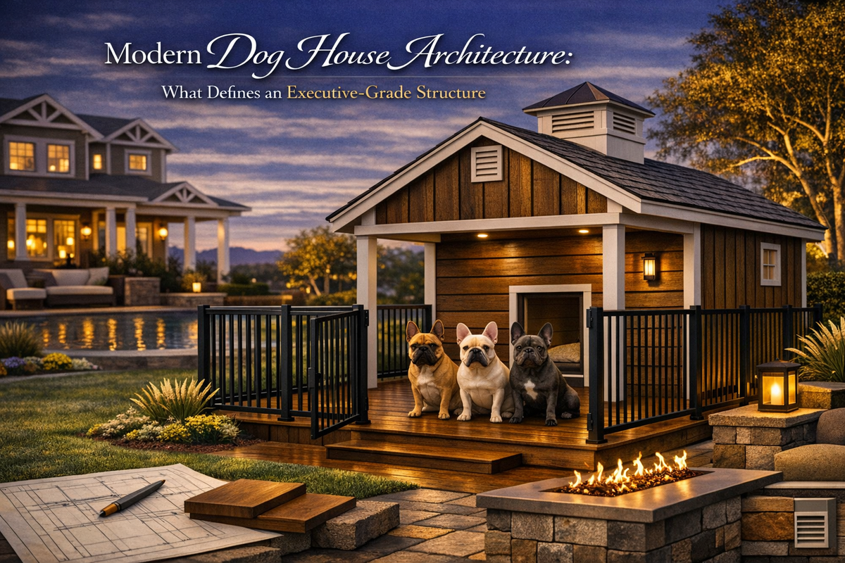 Modern Dog House Architecture: What Defines an Executive‑Grade Structure?