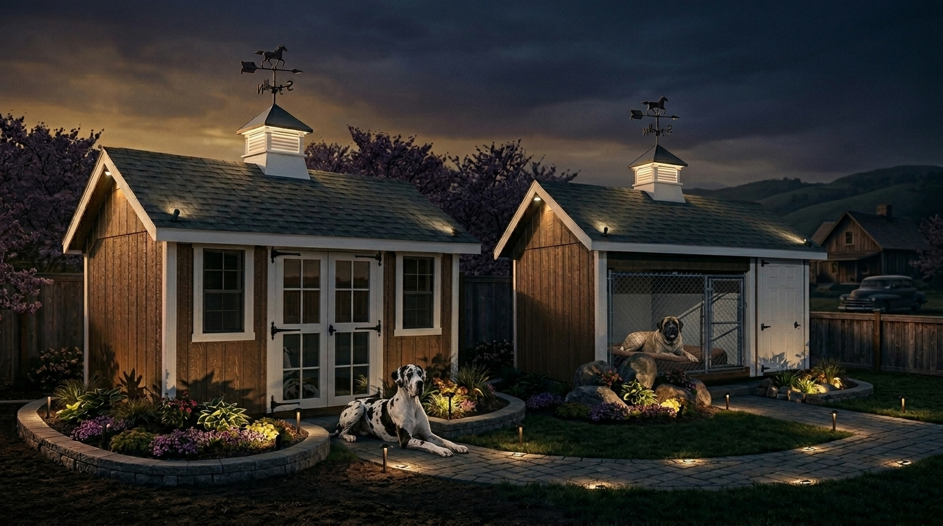 X‑Large Luxury Doghouses and Kennels Collection