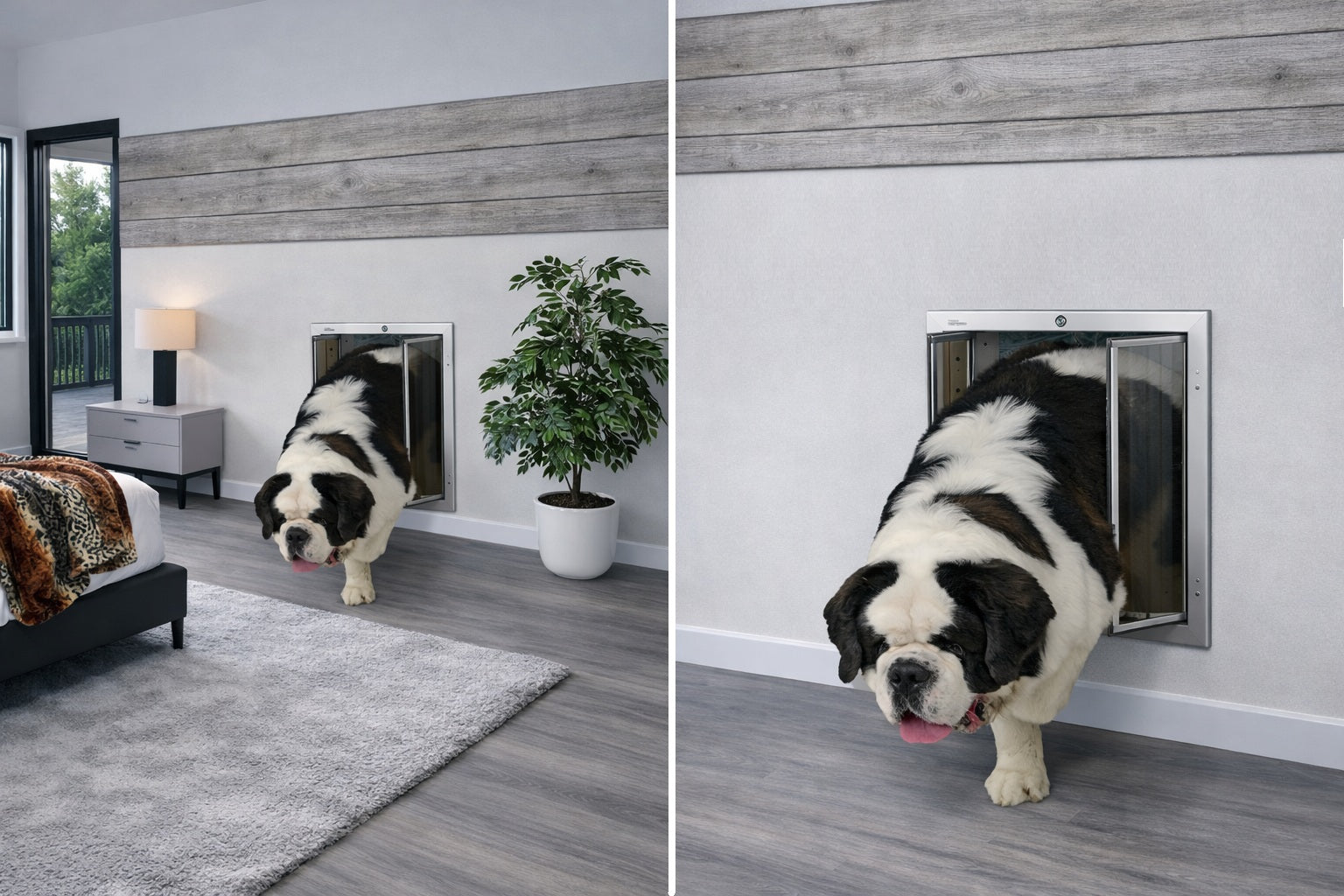 PlexiDor Durable Dog Doors for Secure, Energy Efficient Homes