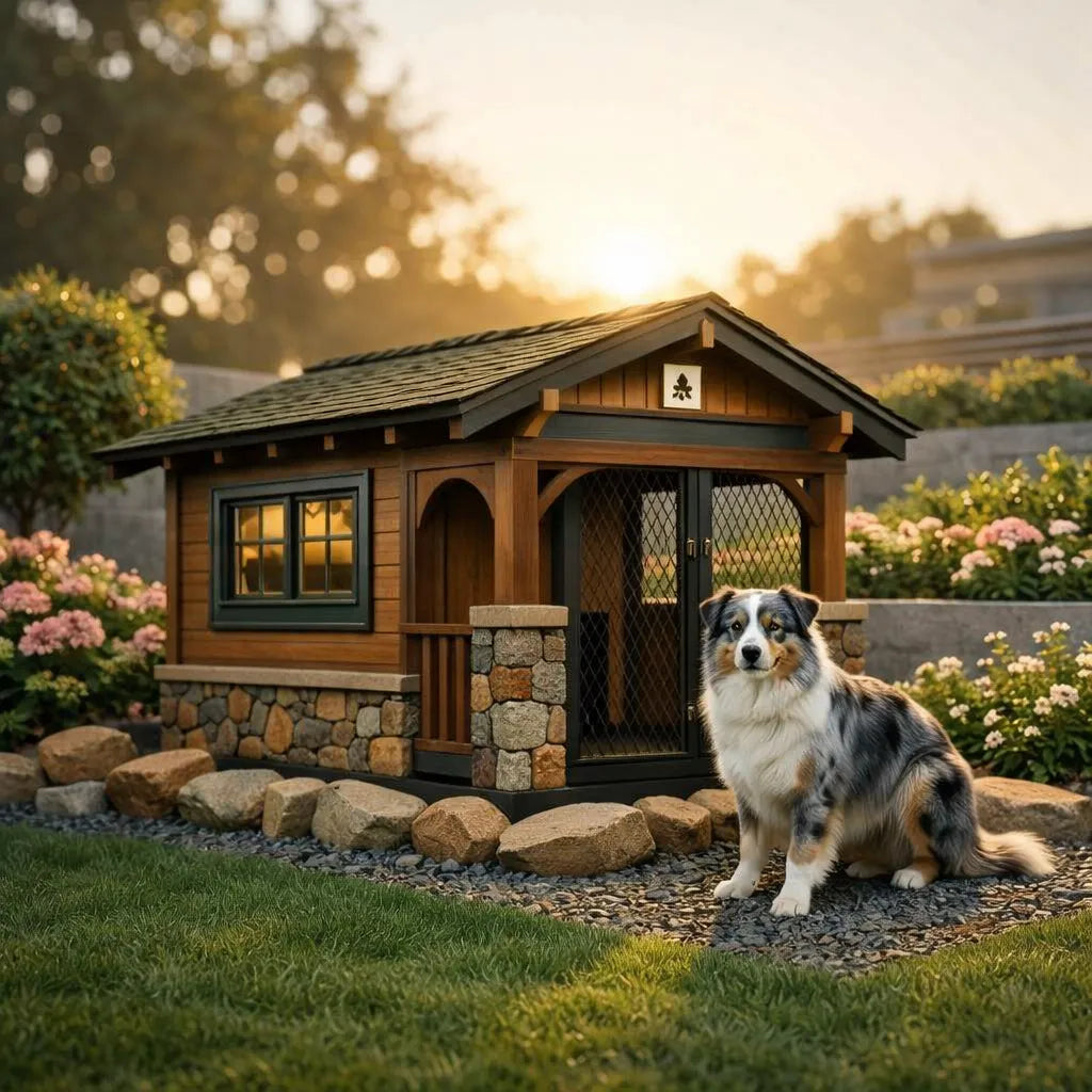 Luxury Insulated Dog Houses | Climate‑Controlled Outdoor Kennels