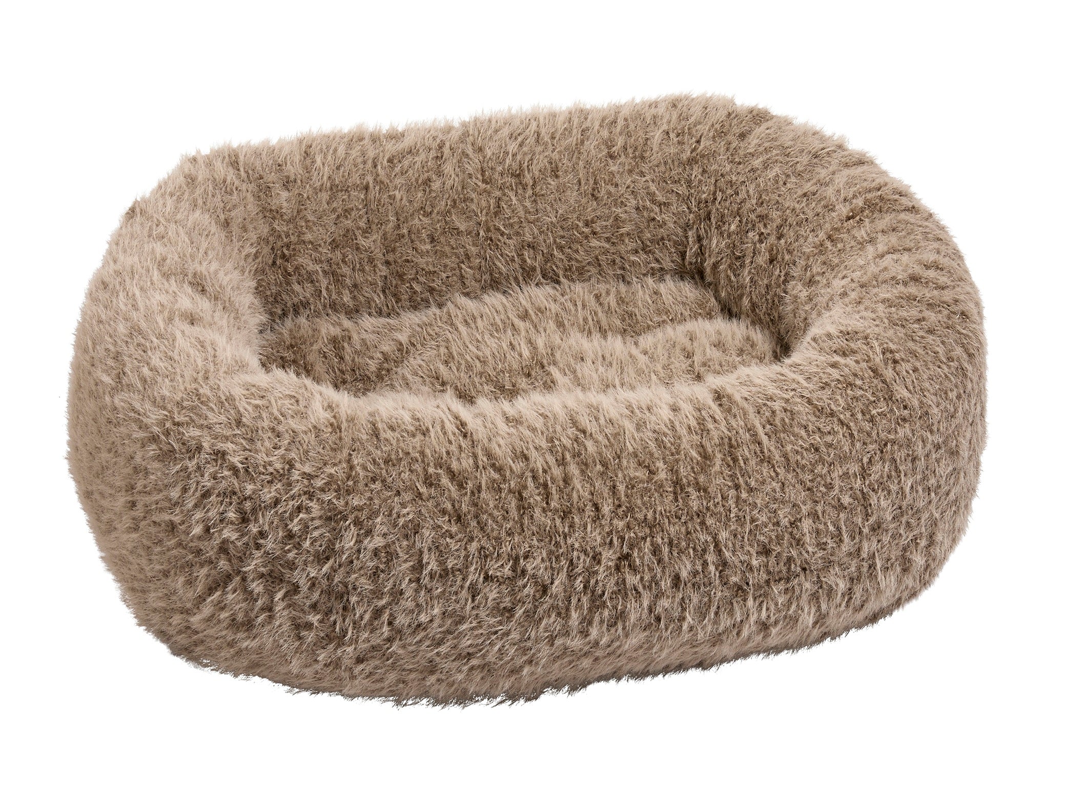 Luxury Donut Dog Bed - Soft Textures for a Cozy Feel
