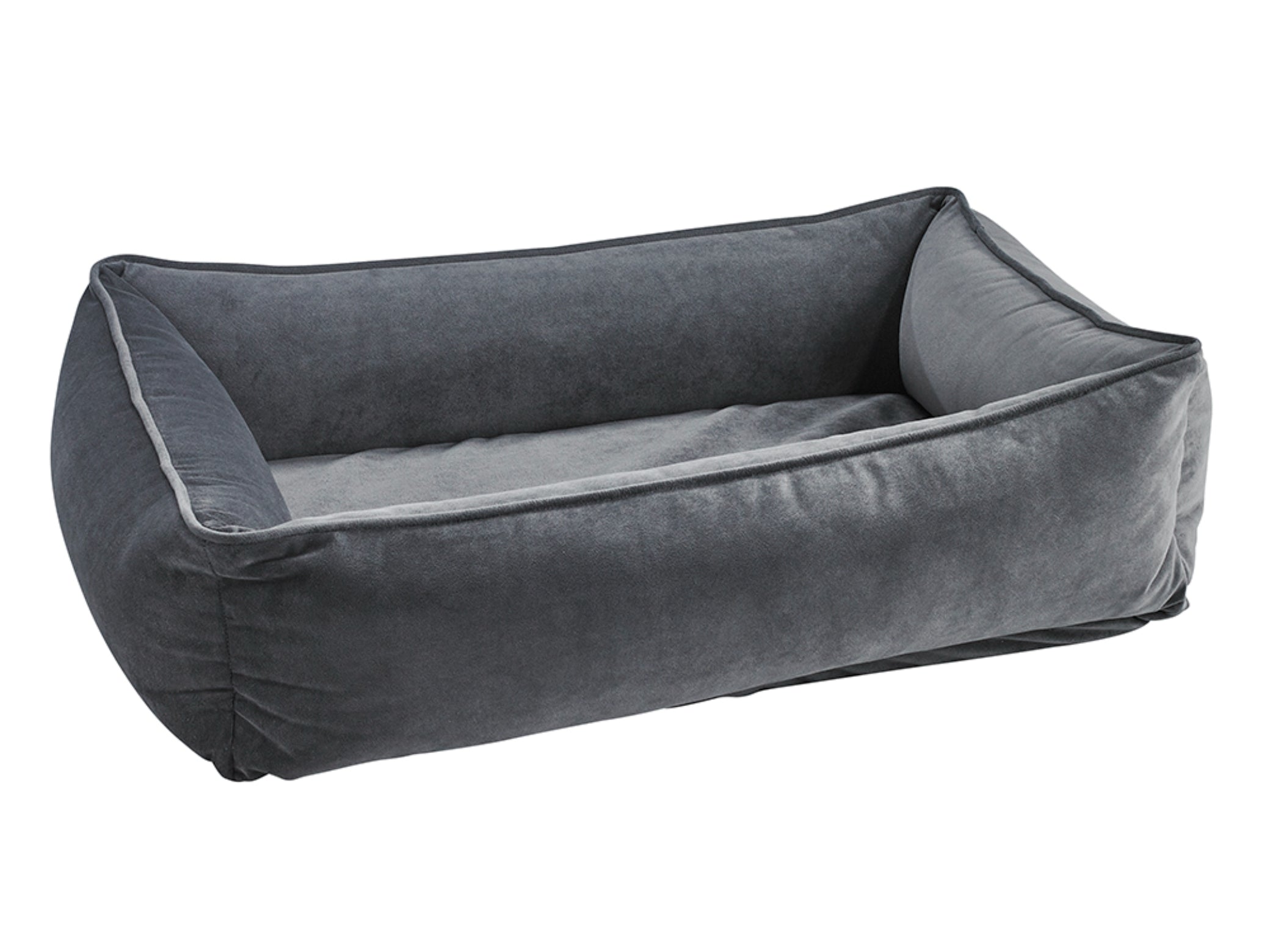 Urban Lounger, One‑Piece Dog Bed with Streamlined Design & Non‑Removable Cushion
