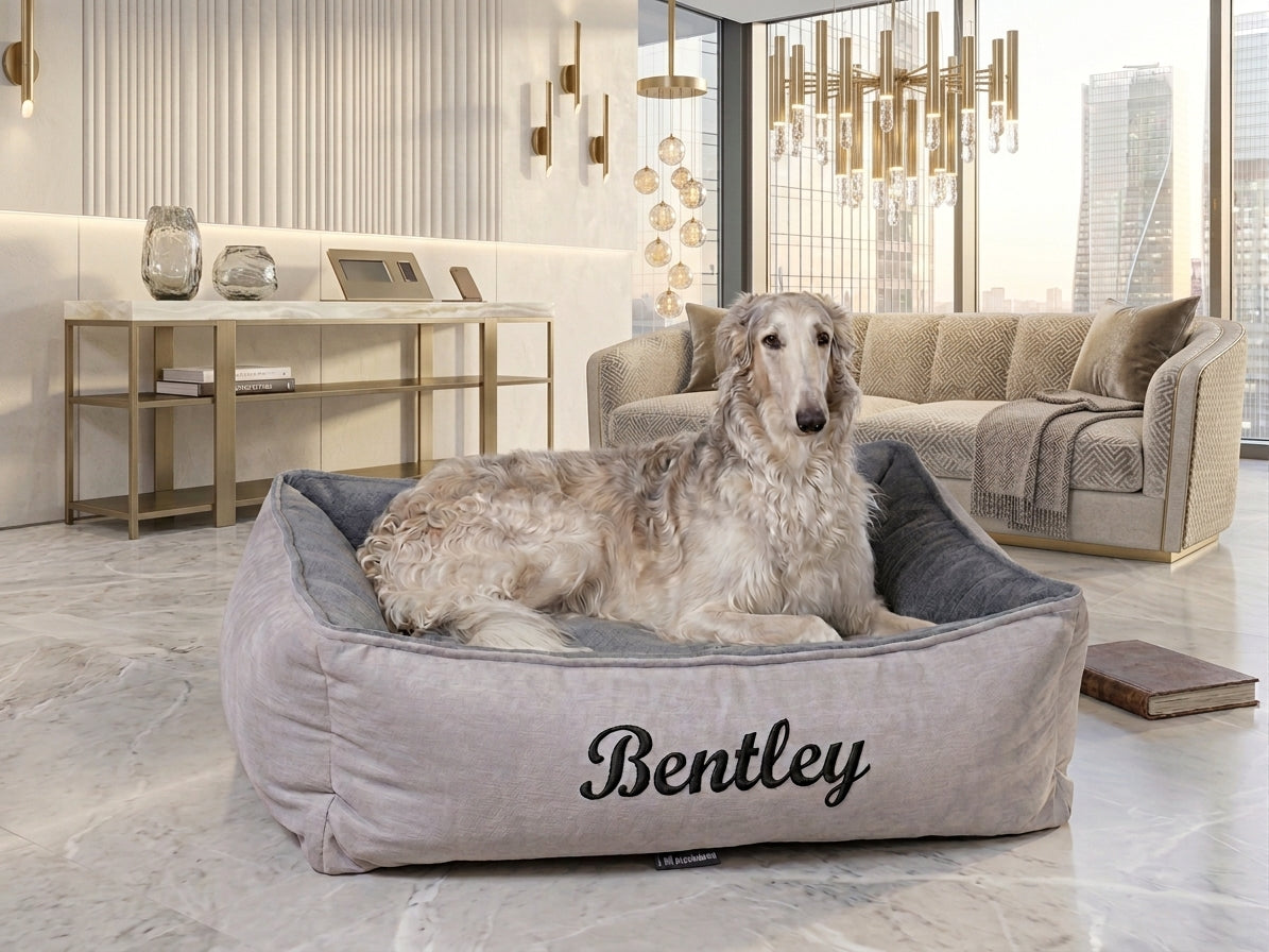 B‑Lounge – Monogram Personalized Dog Bed