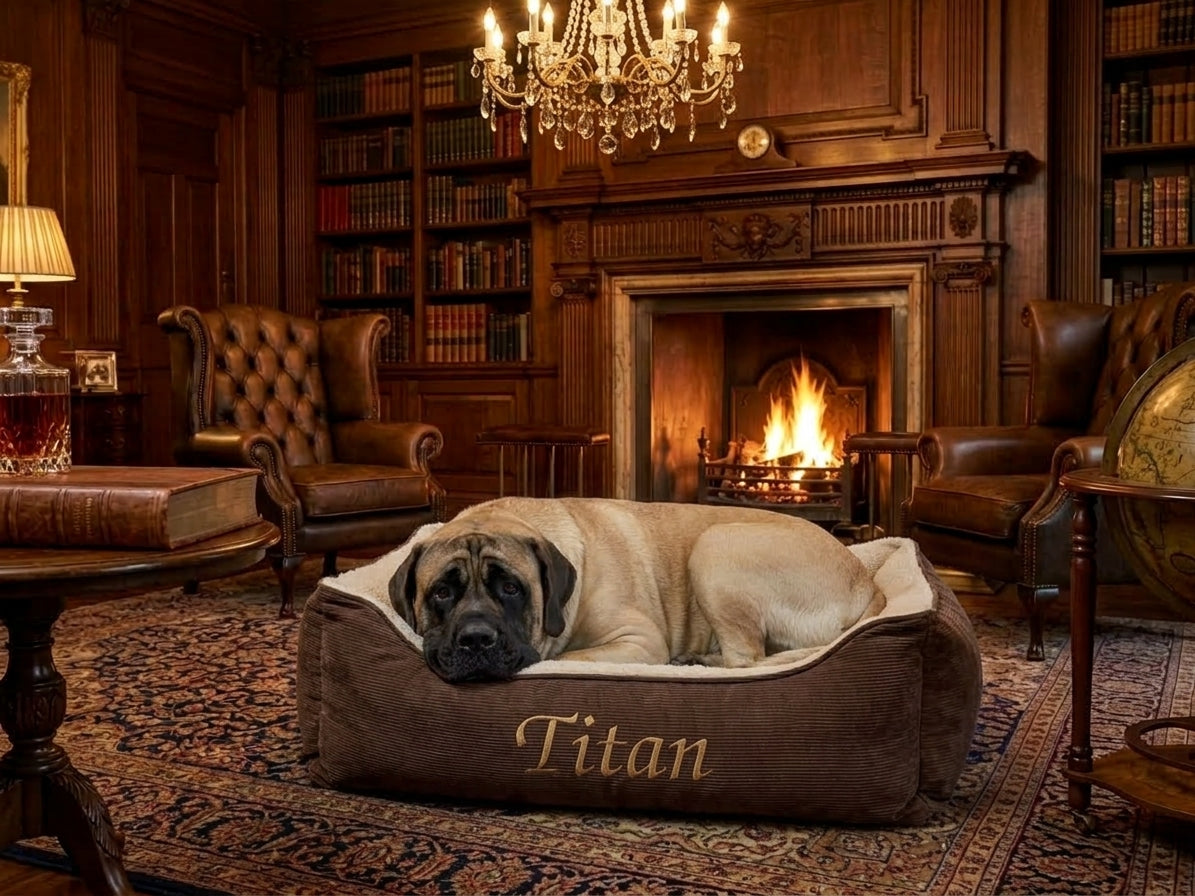 B‑Lounge – Monogram Personalized Dog Bed