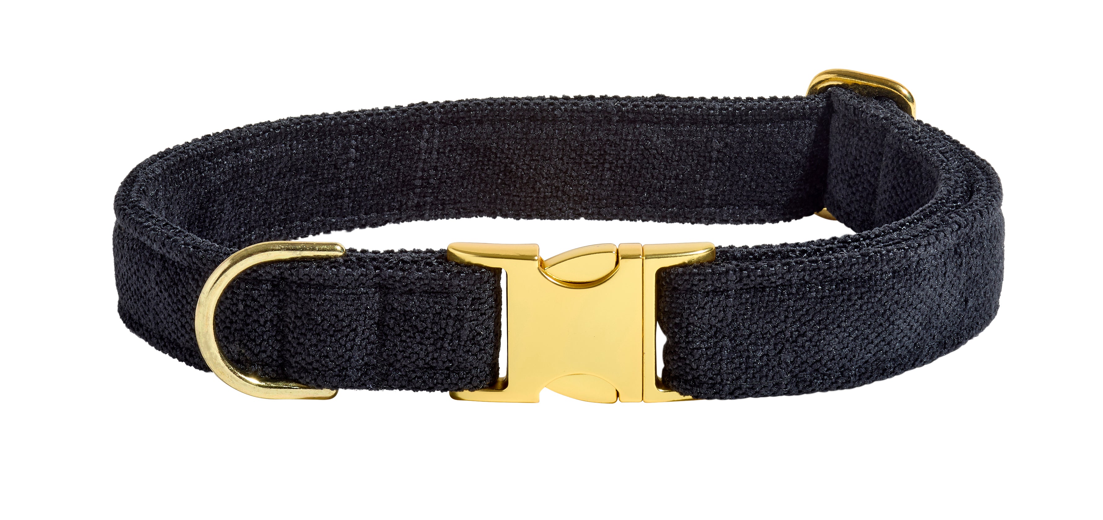 Designer Buckle Dog Collar in Matching Bowsers Fabrics