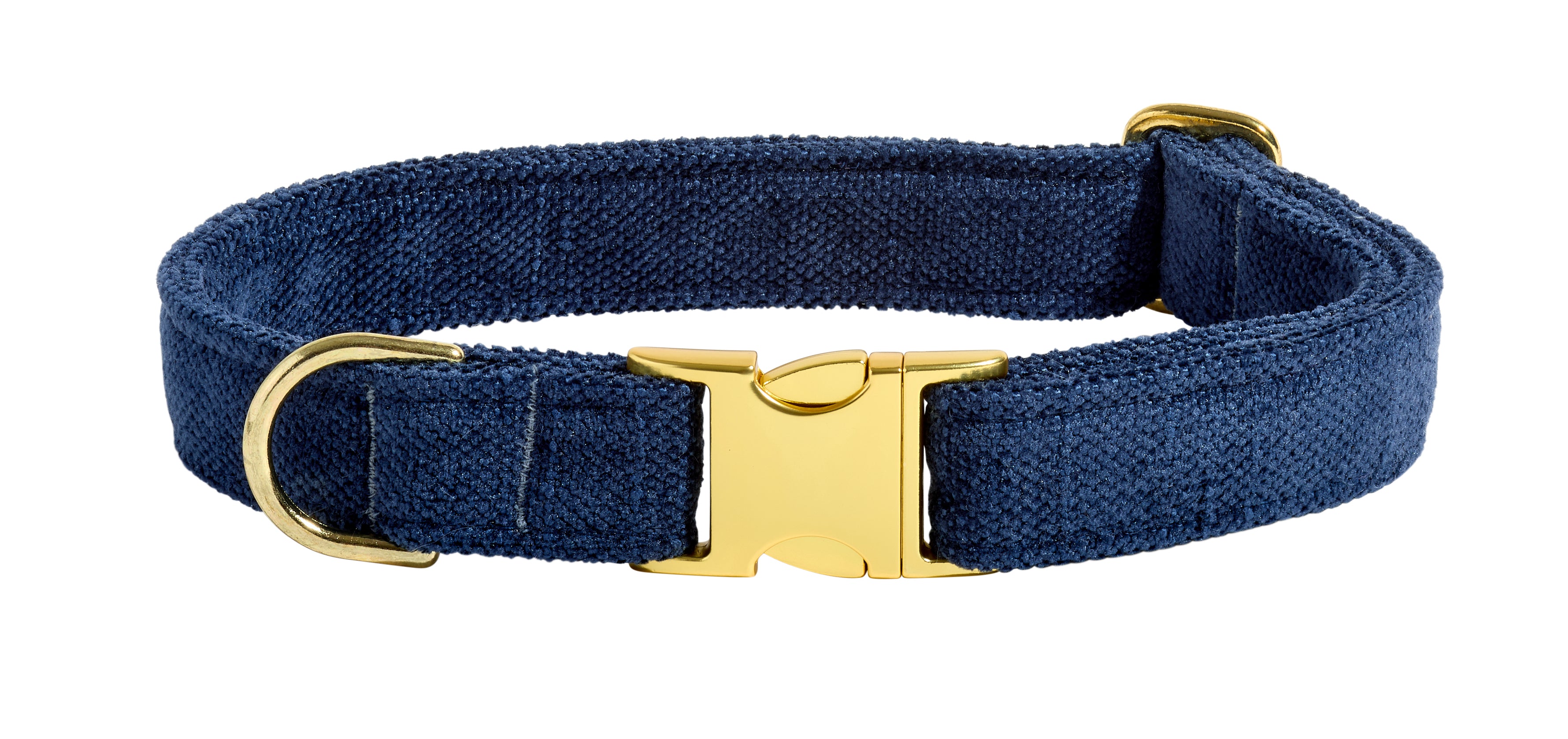 Designer Buckle Dog Collar in Matching Bowsers Fabrics
