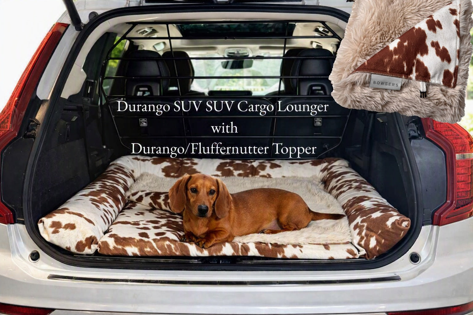 SUV Cargo Lounger with Matching Topper