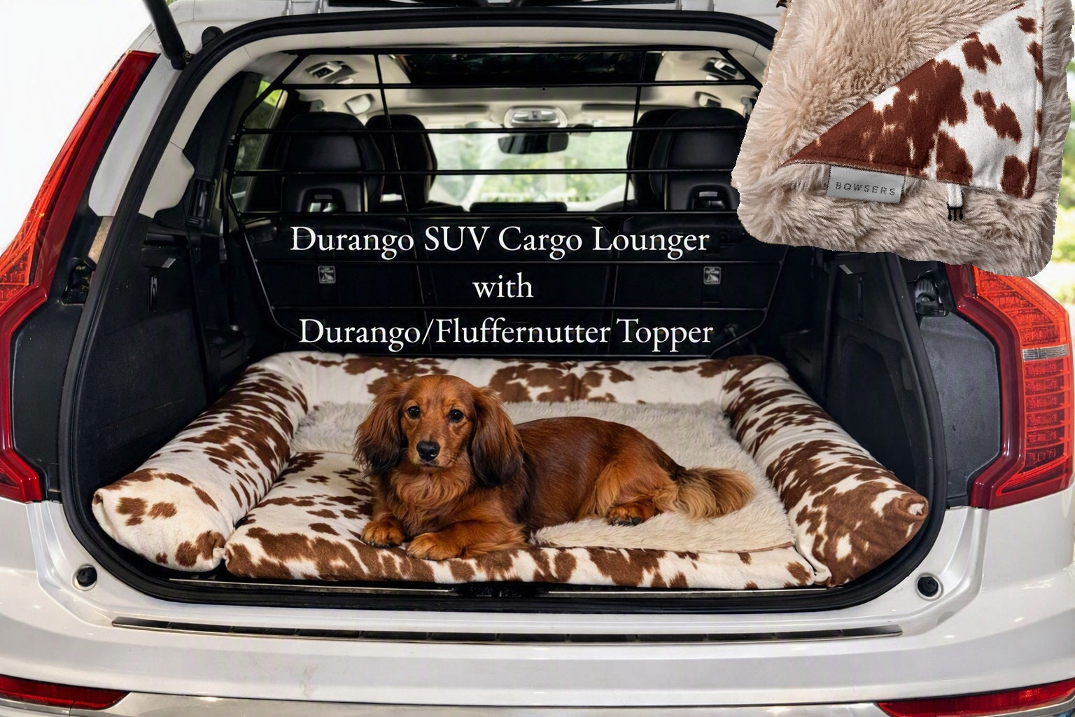 SUV Cargo Lounger with Matching Topper