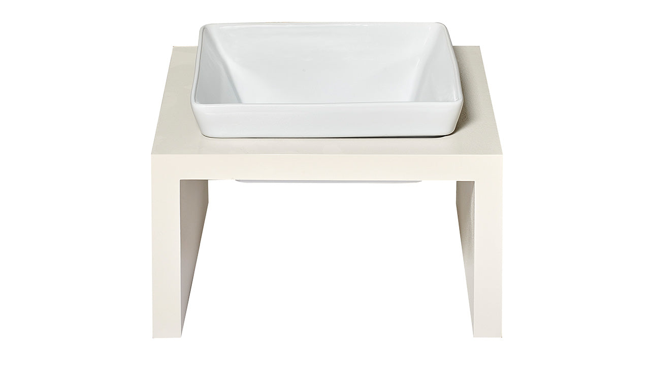 Fresco Lunar Single Wooden Feeder
