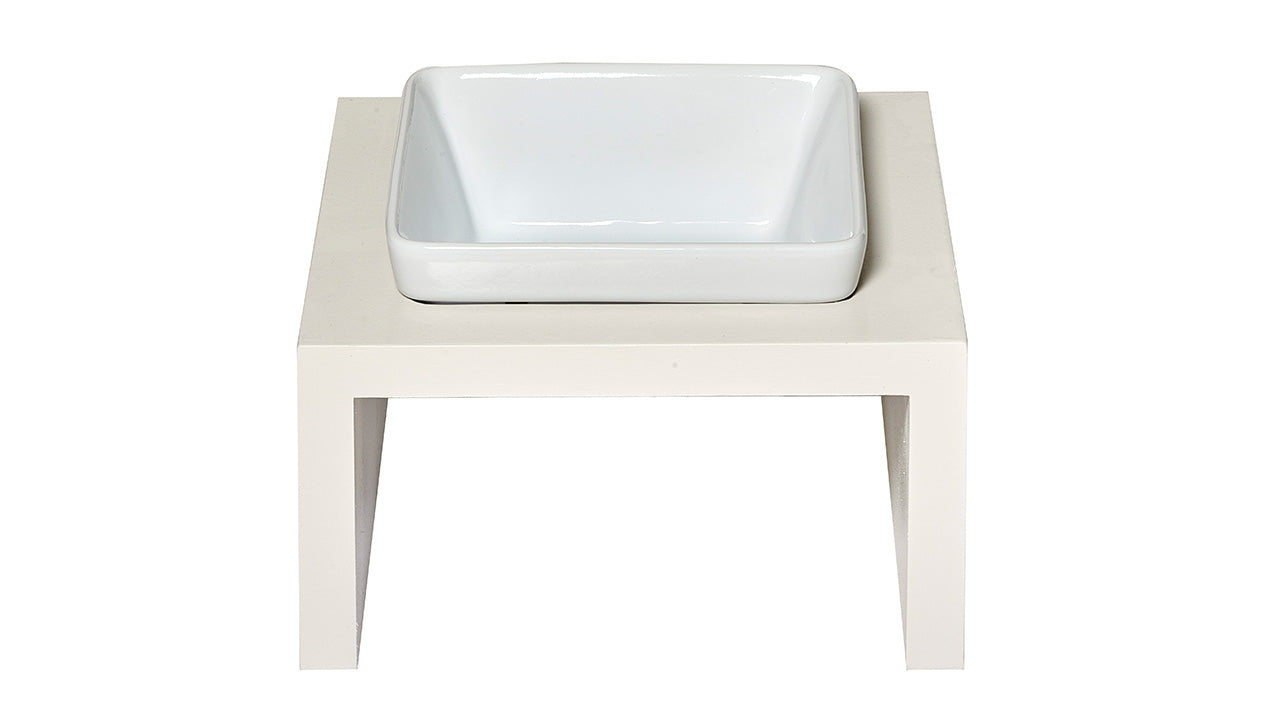 Fresco Lunar Single Wooden Feeder