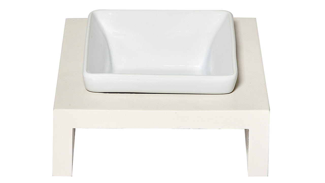 Fresco Lunar Single Wooden Feeder