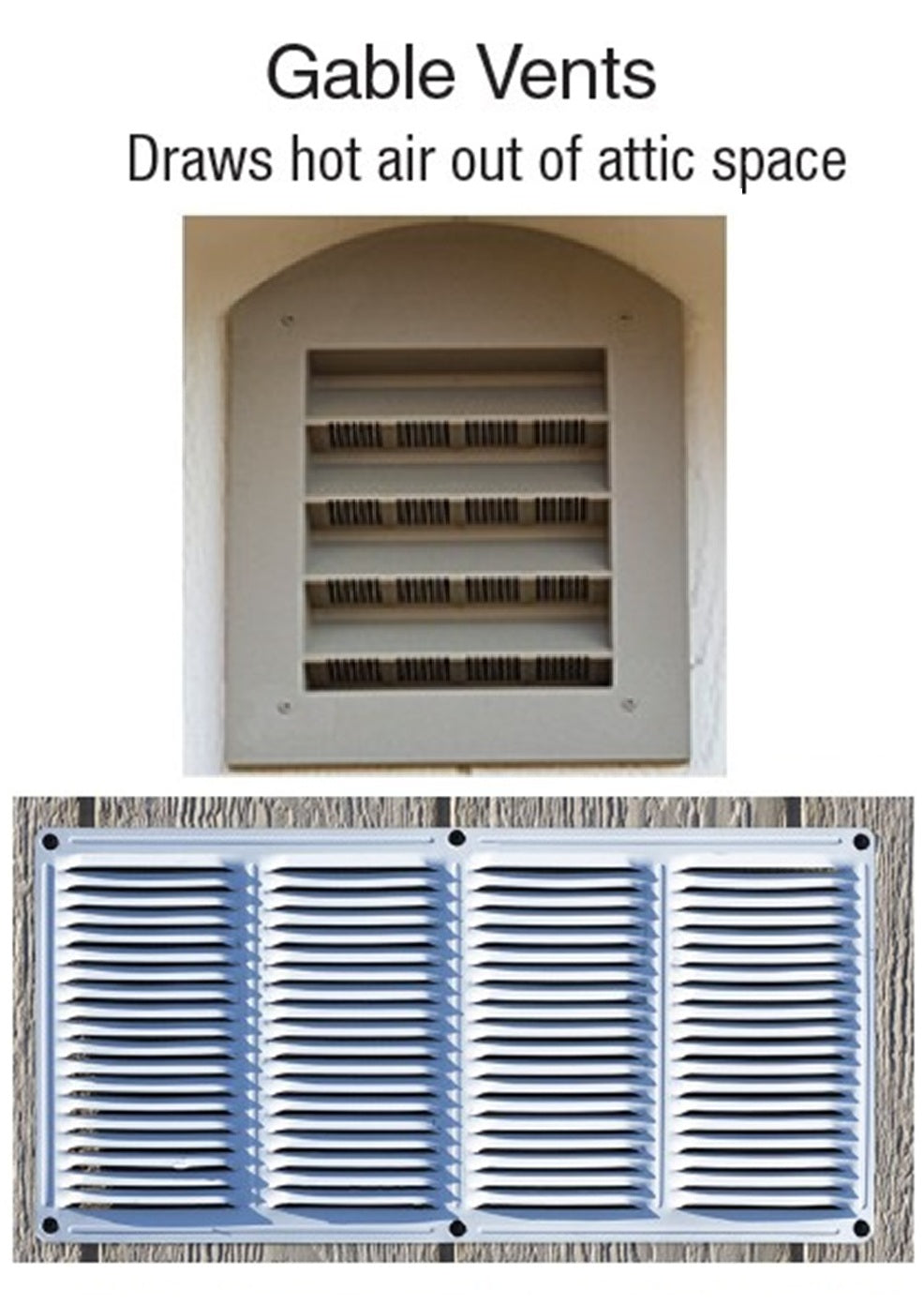 Shutters and Gable Vents