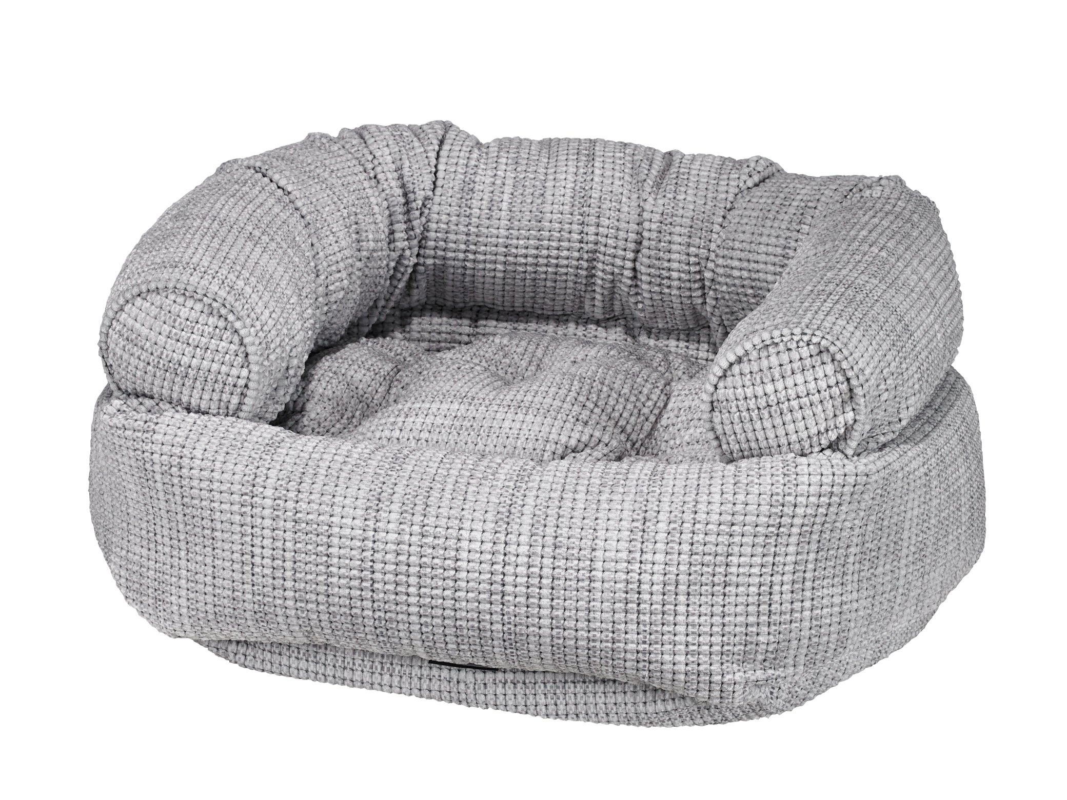 Double Donut Bed — Luxury Bolstered Dog Sofa for Elevated Comfort
