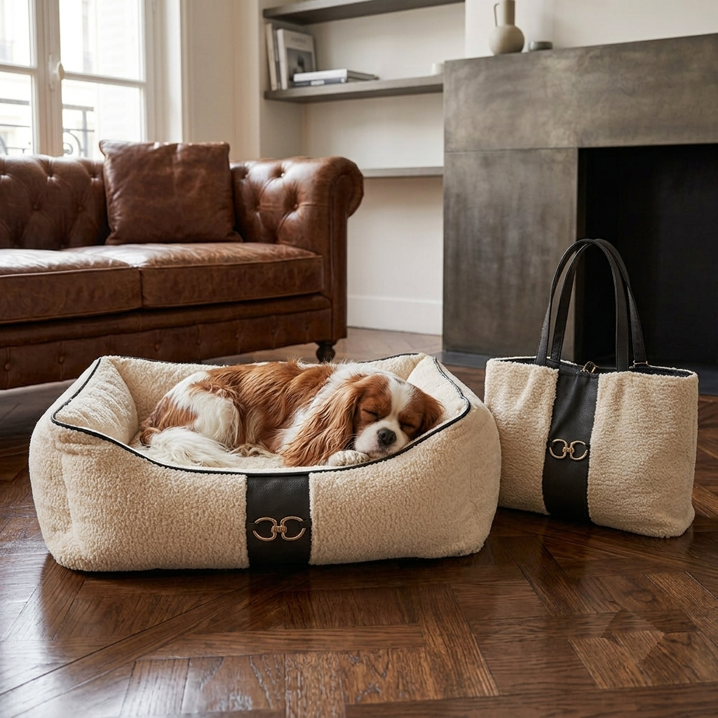 Designer Signature Bed + Carry‑All Set