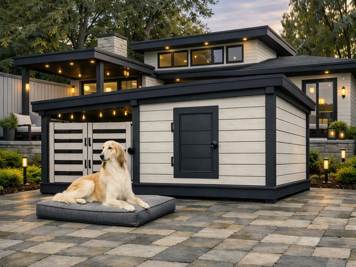 Mid-Century Modern Dog House