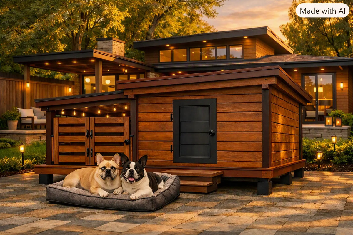 Mid-Century Modern Dog House