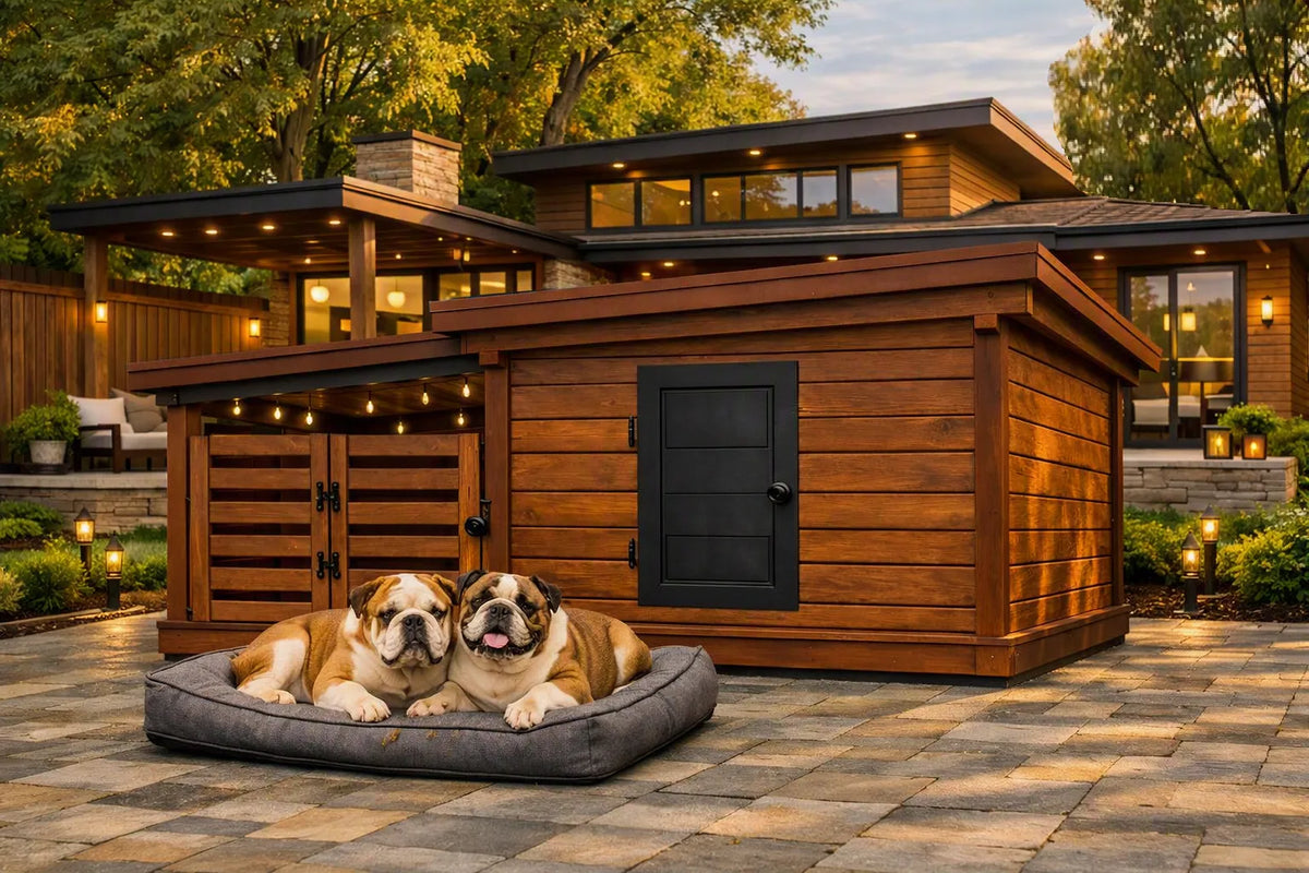 Mid-Century Modern Dog House