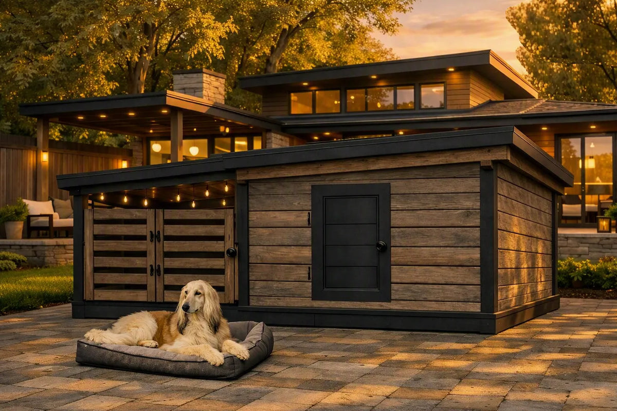Mid-Century Modern Dog House