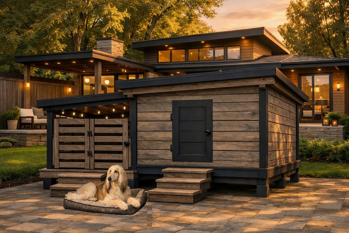 Mid-Century Modern Dog House