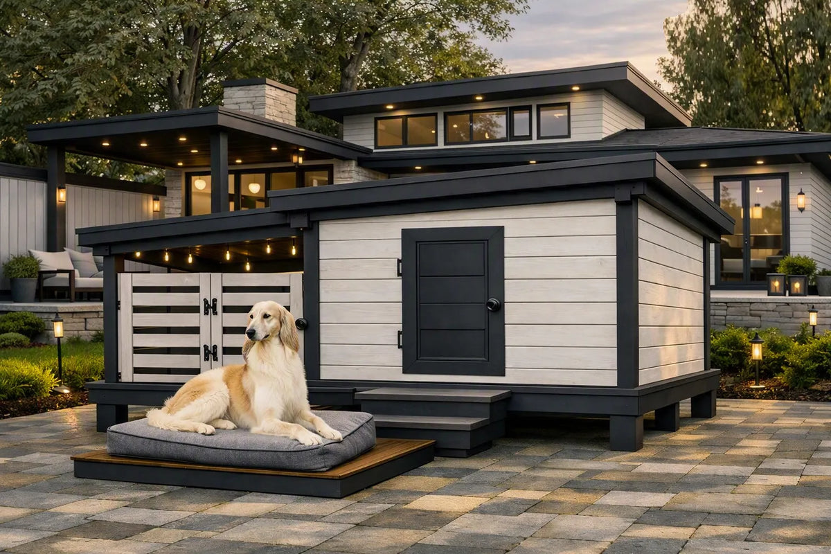Mid-Century Modern Dog House