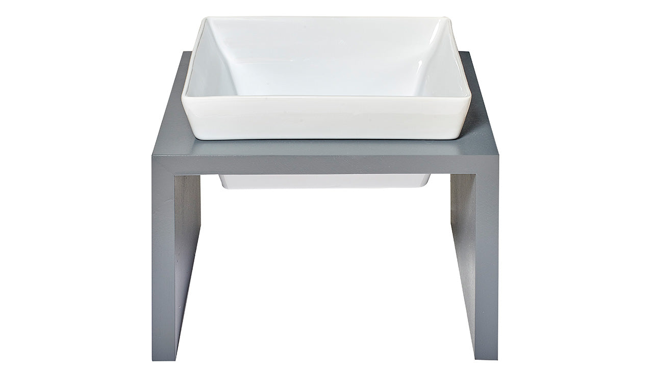 Moderno Single Wooden Feeder