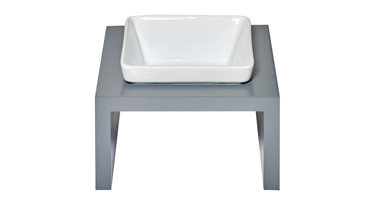Moderno Single Wooden Feeder