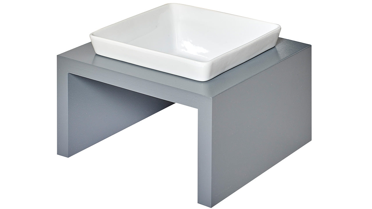 Moderno Single Wooden Feeder