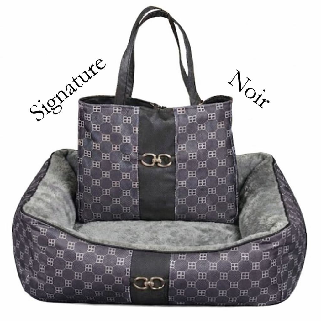 Designer Signature Bed + Carry‑All Set