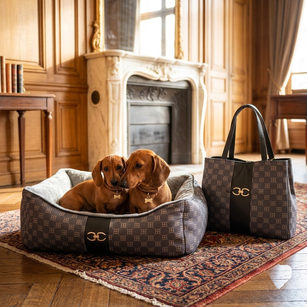 Designer Signature Bed + Carry‑All Set