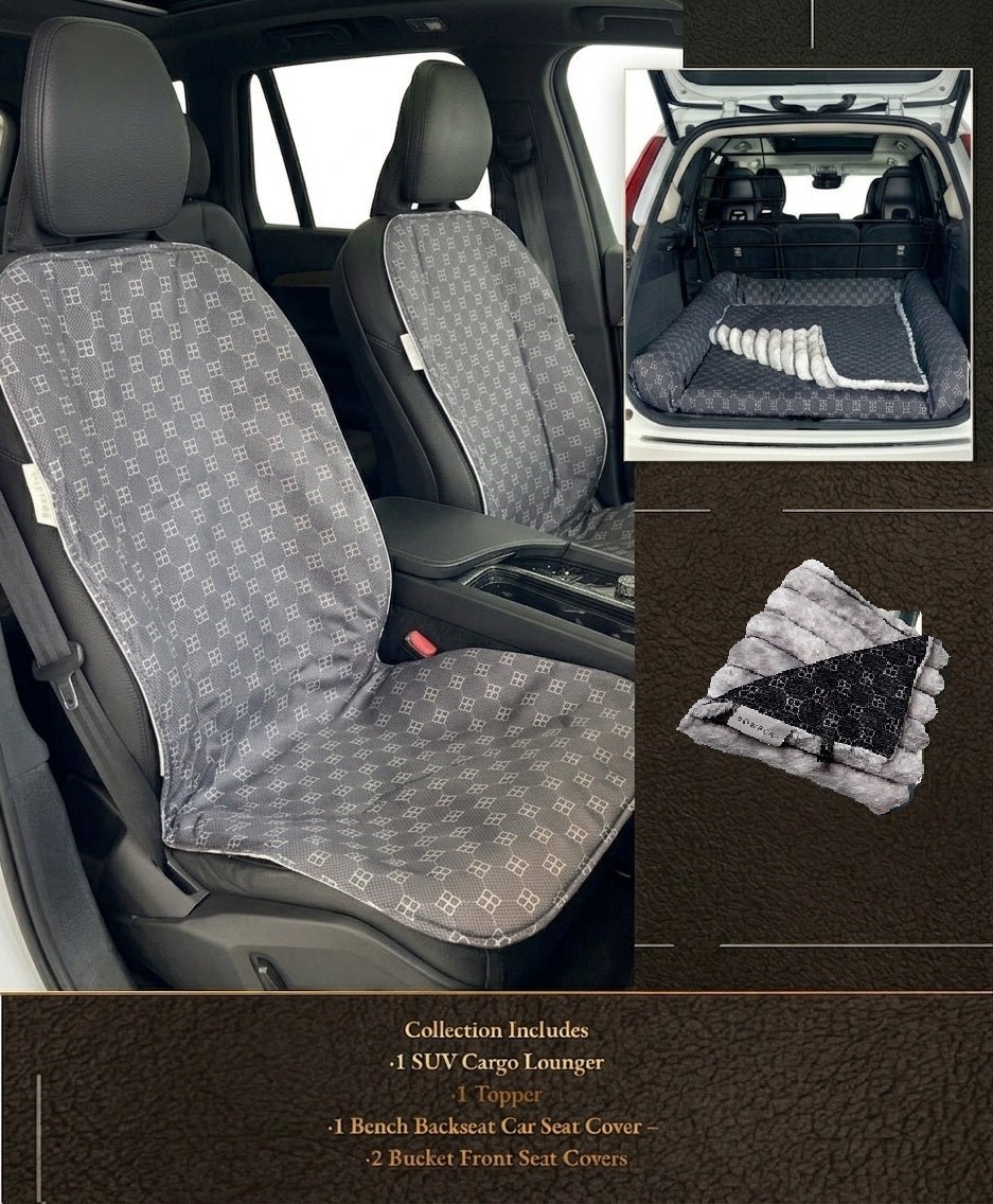 Canine Commuter Designer SUV Cargo Lounger and Car Seat Covers