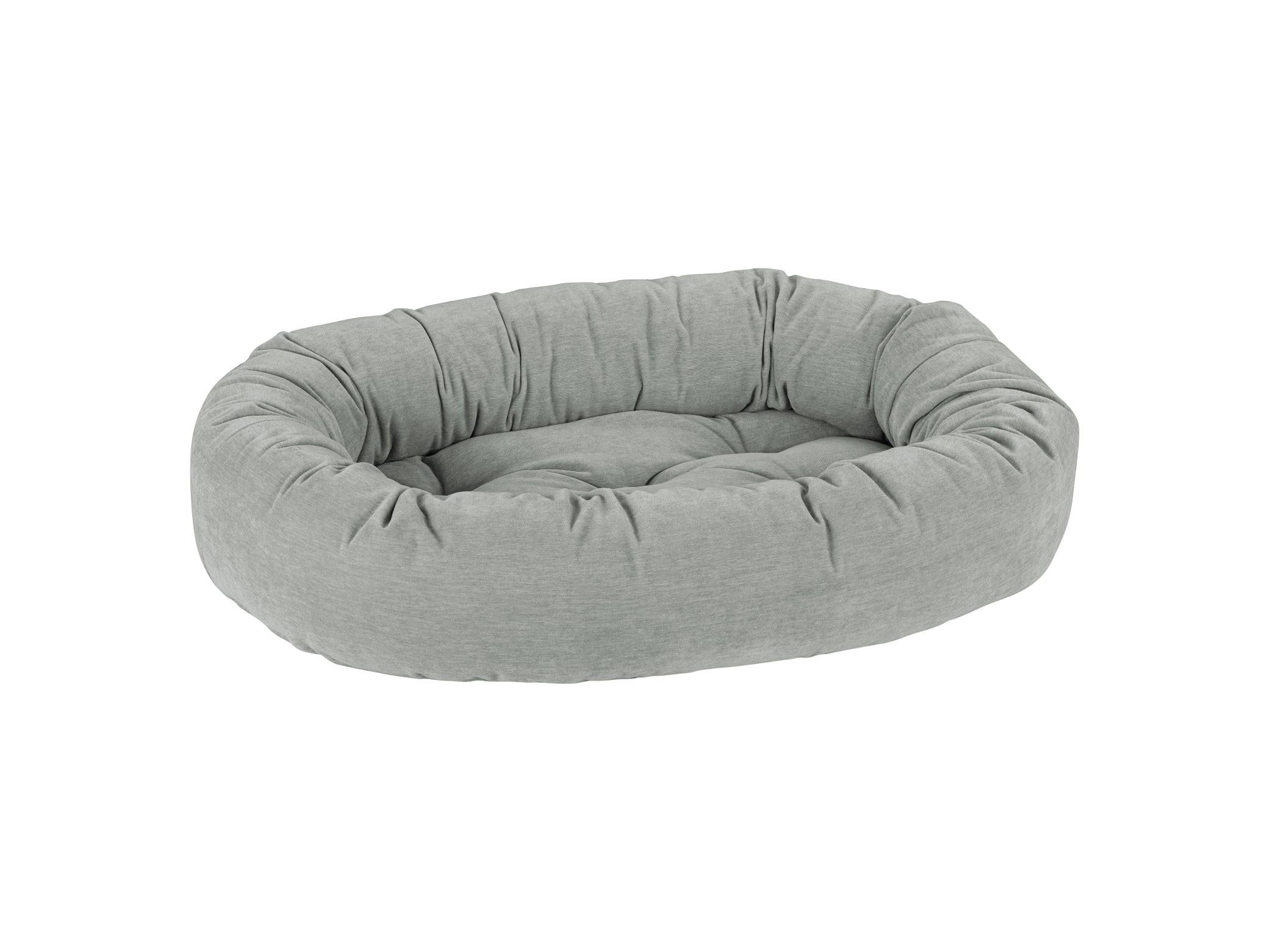 Luxury Donut Dog Bed - Luxurious Microvelvets & Shearling
