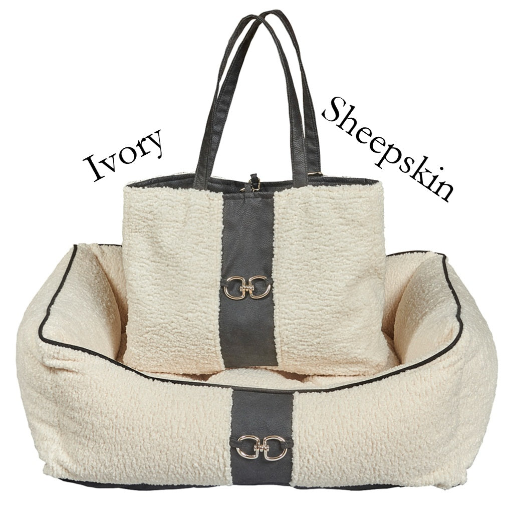 Designer Signature Bed + Carry‑All Set