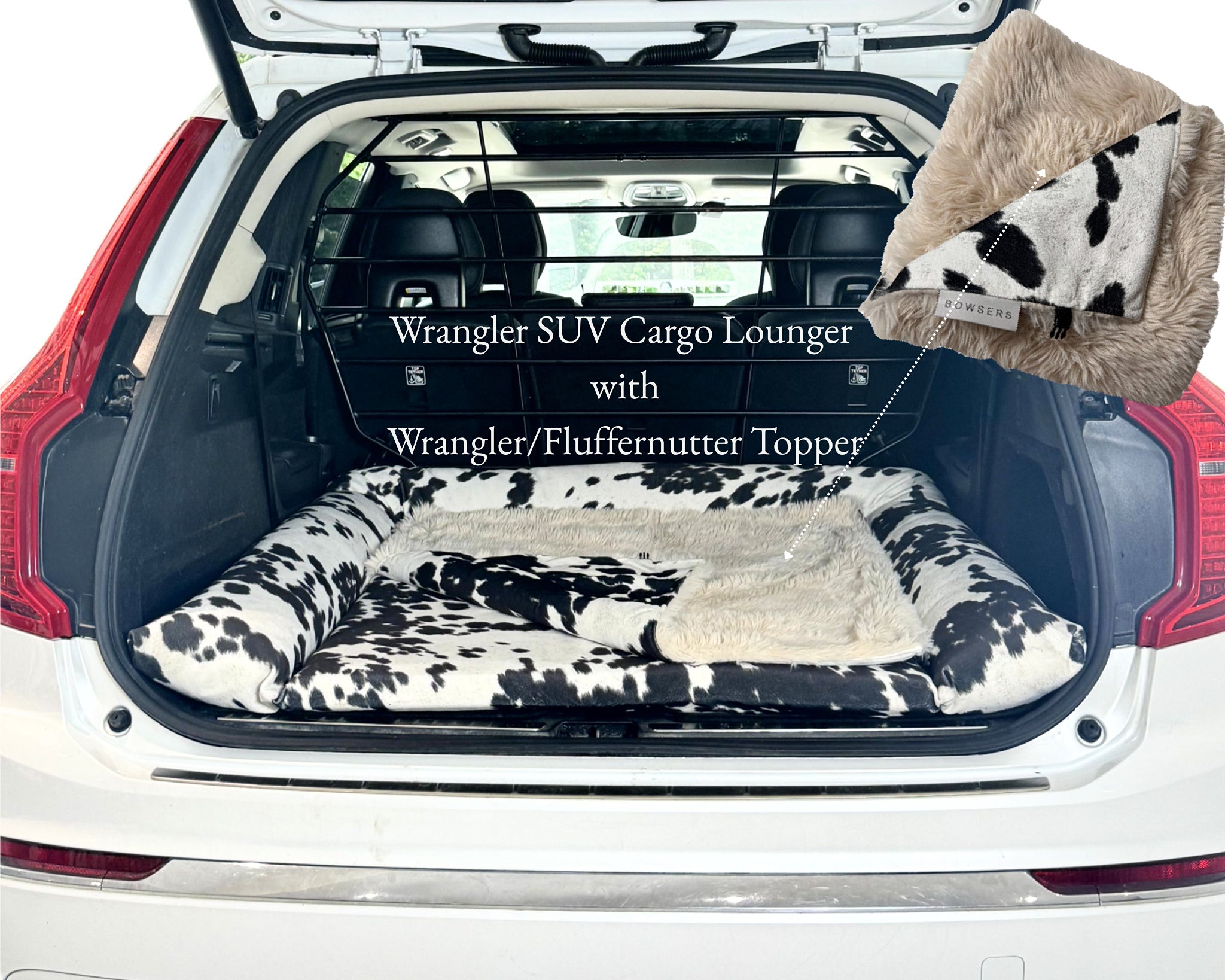 SUV Cargo Lounger with Matching Topper