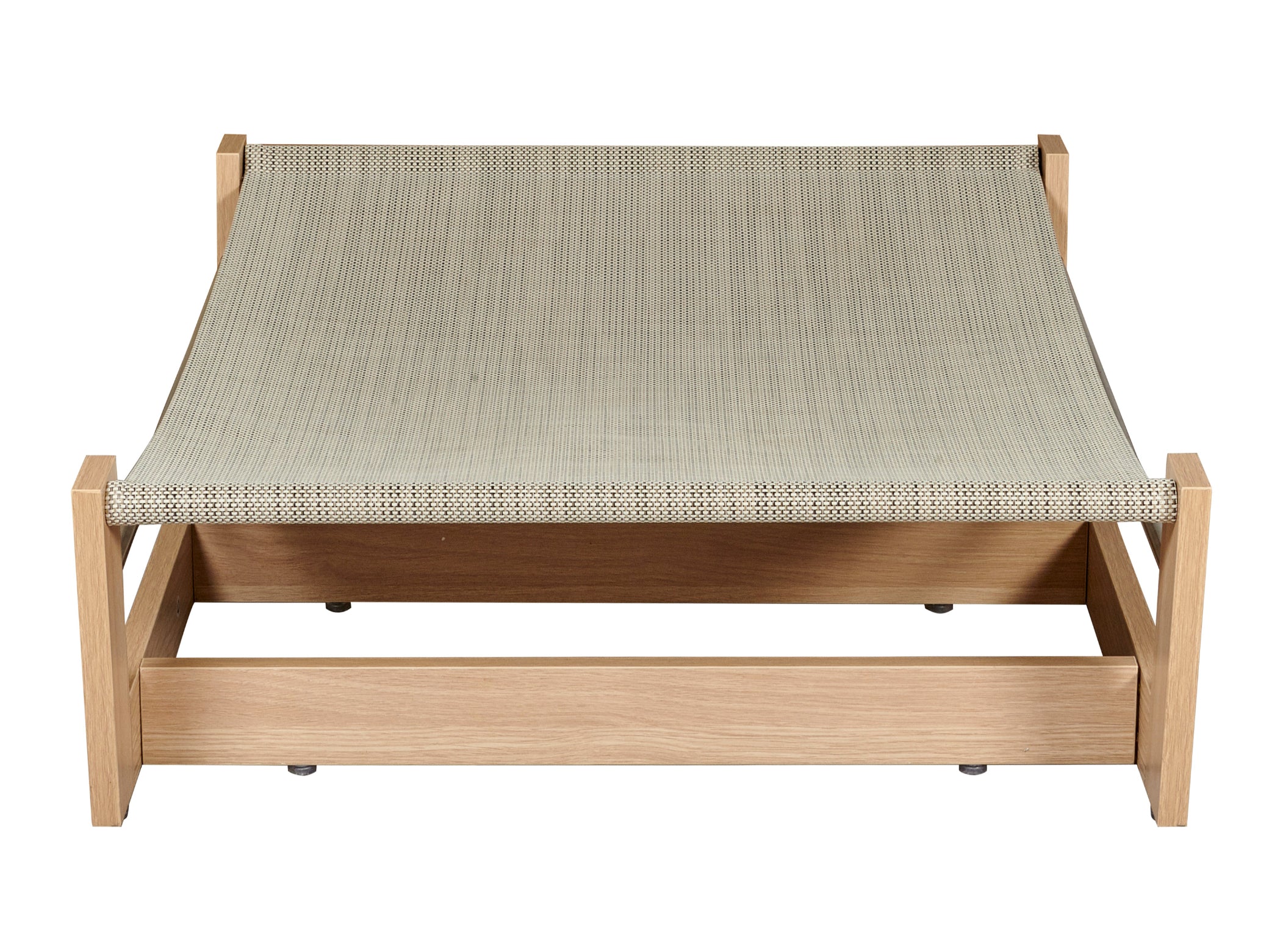 Yugen Pet Lounger — White Oak Raised Luxury Dog Bed