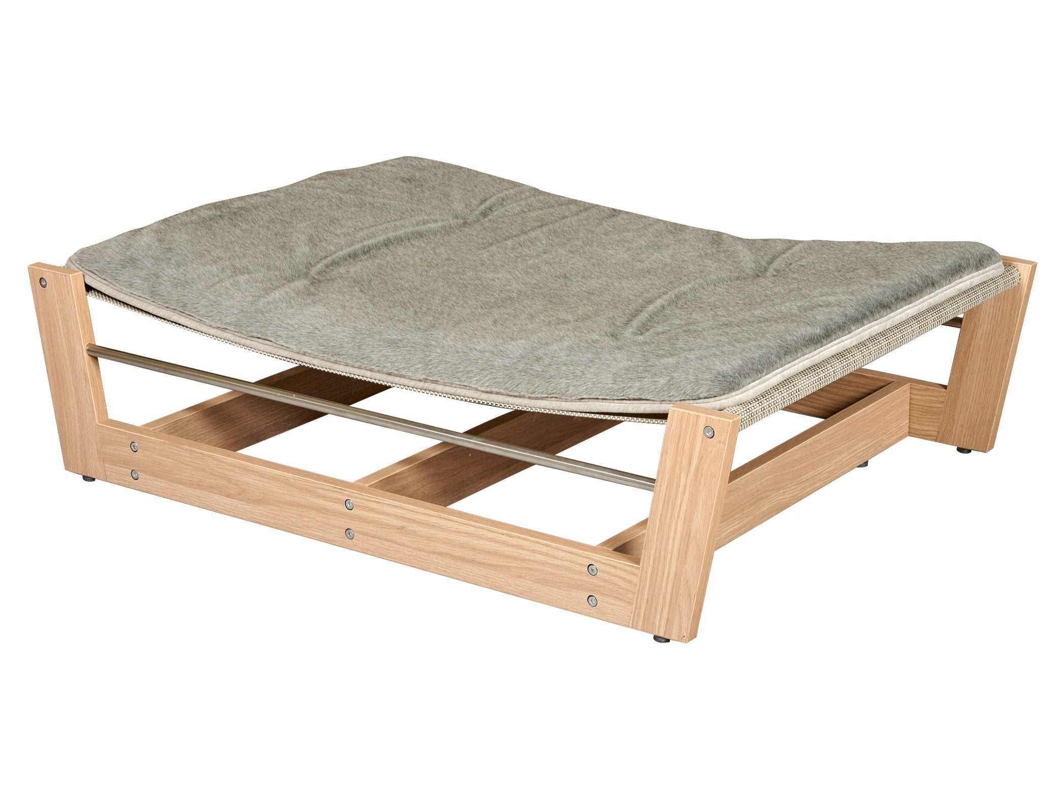 Yugen Pet Lounger — White Oak Raised Luxury Dog Bed